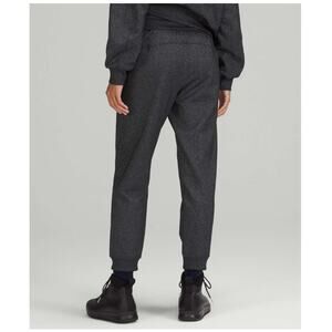Lululemon Holiday SCUBA HIGH-RISE JOGGER 7/8 LENGTH *SPARKLE Black Size: 10